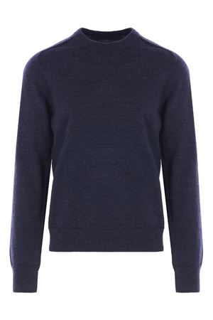 Maglione in lana blu MAISON MARGIELA | S50HL0041M13098511M